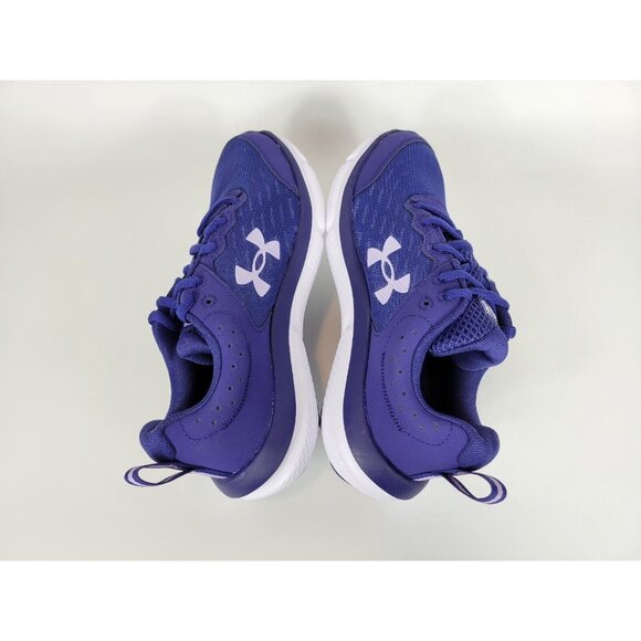 Under Armour Charged Assert 10 Shoes Sneakers Womens Size 6.5 Blue 3026179-501 - Picture 9 of 11